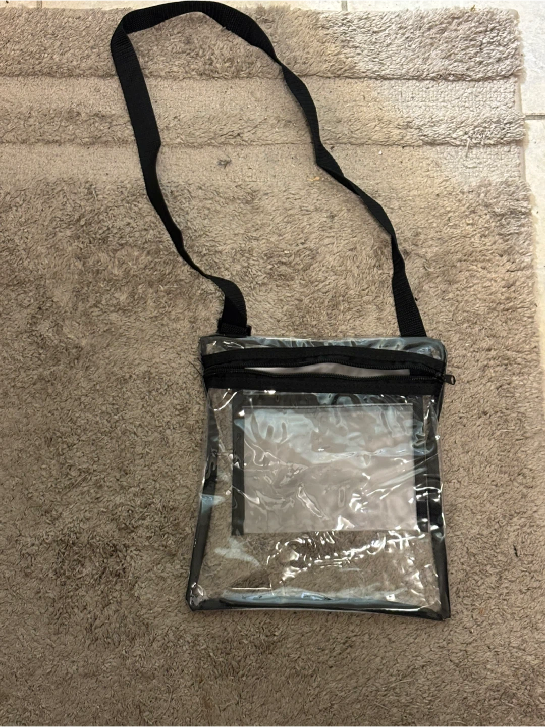 Clear purse