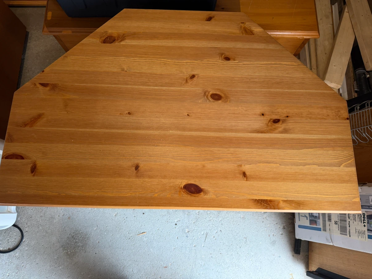 Solid Pine Corner Media Stand - photo 5