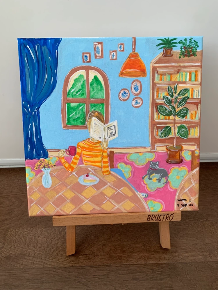 Original acrylic painting on canvas