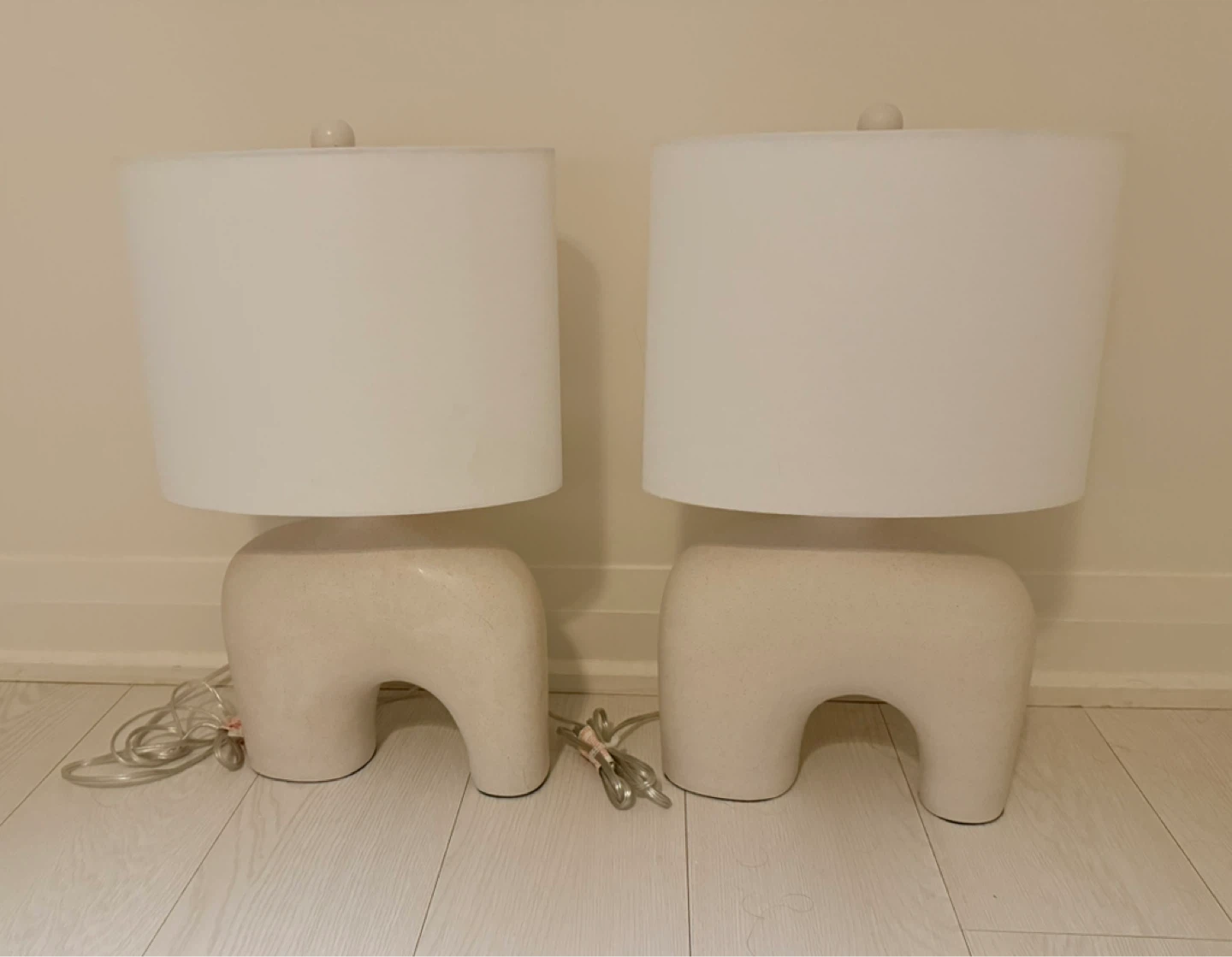 Ceramic Arch Table Lamps (Set of 2) - photo 4