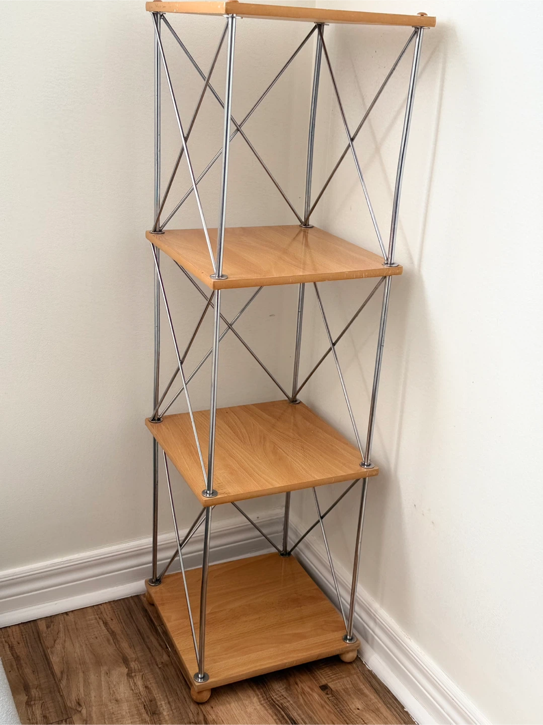 Four-Tier Modern Shelving Unit - photo 2