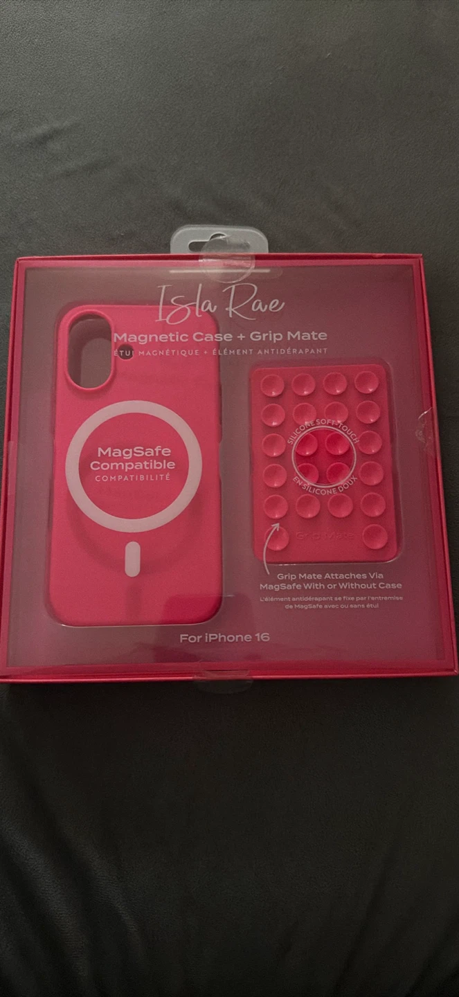 Isla Rae MagSafe Case and Grip Mate for iPhone 16