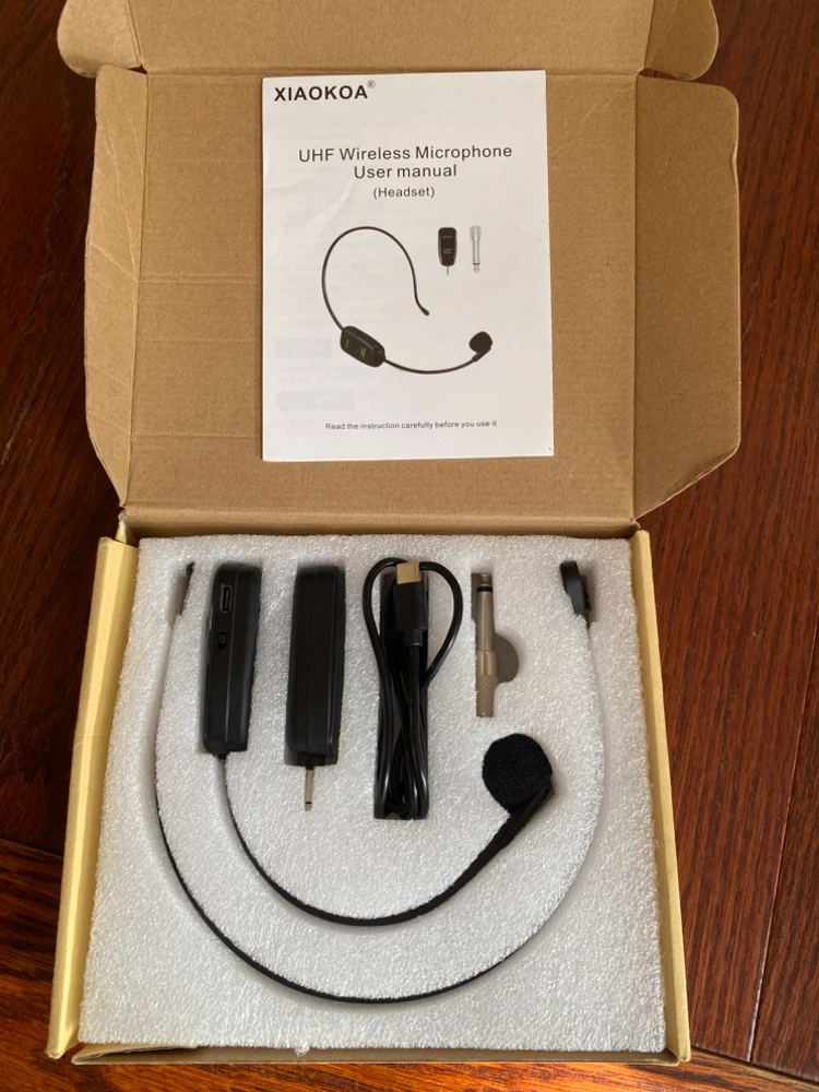 Wireless Microphone Headset System