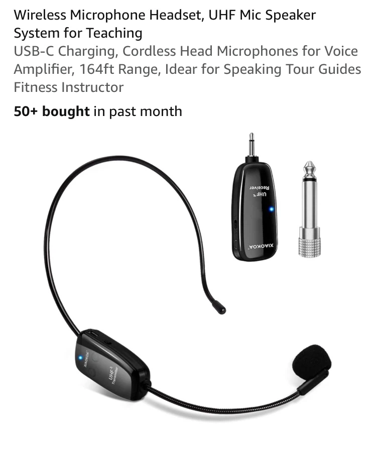 Wireless Microphone Headset System - photo 3