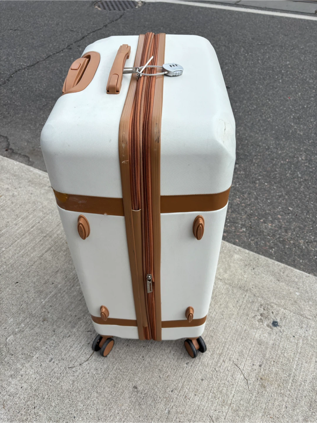 Lucky Brand Spinner Luggage White - photo 5