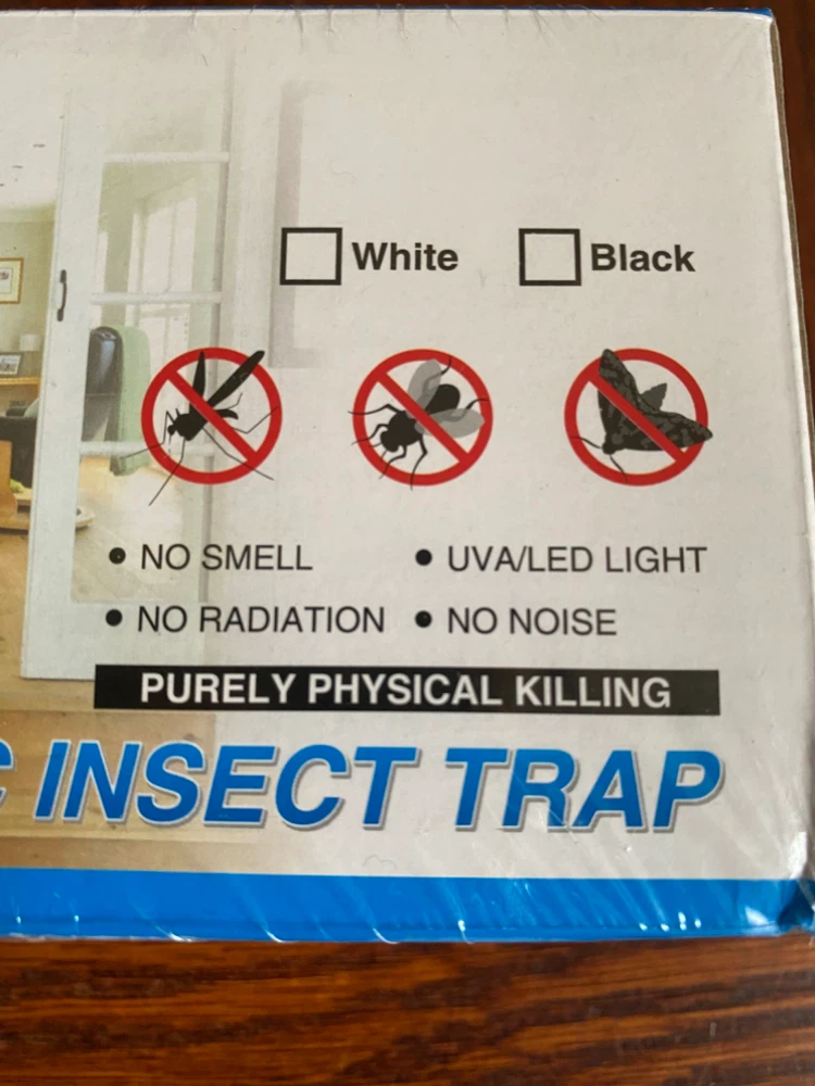 Electronic Insect Trap 2-Pack White