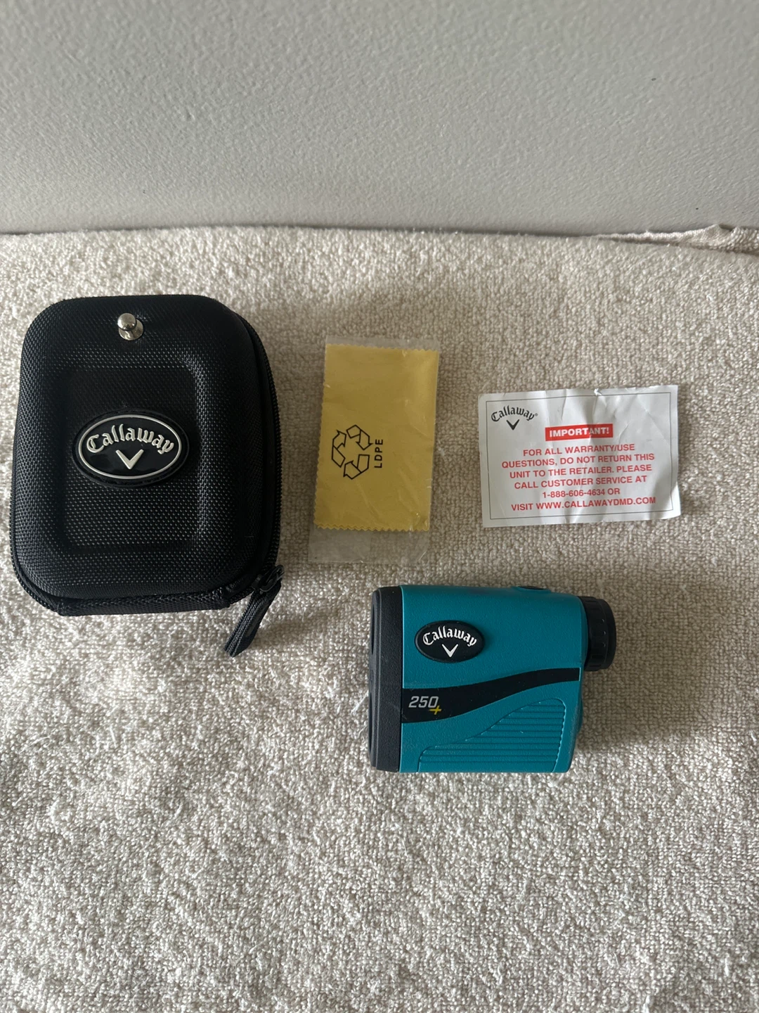 Callaway 250+ Golf Laser Rangefinder