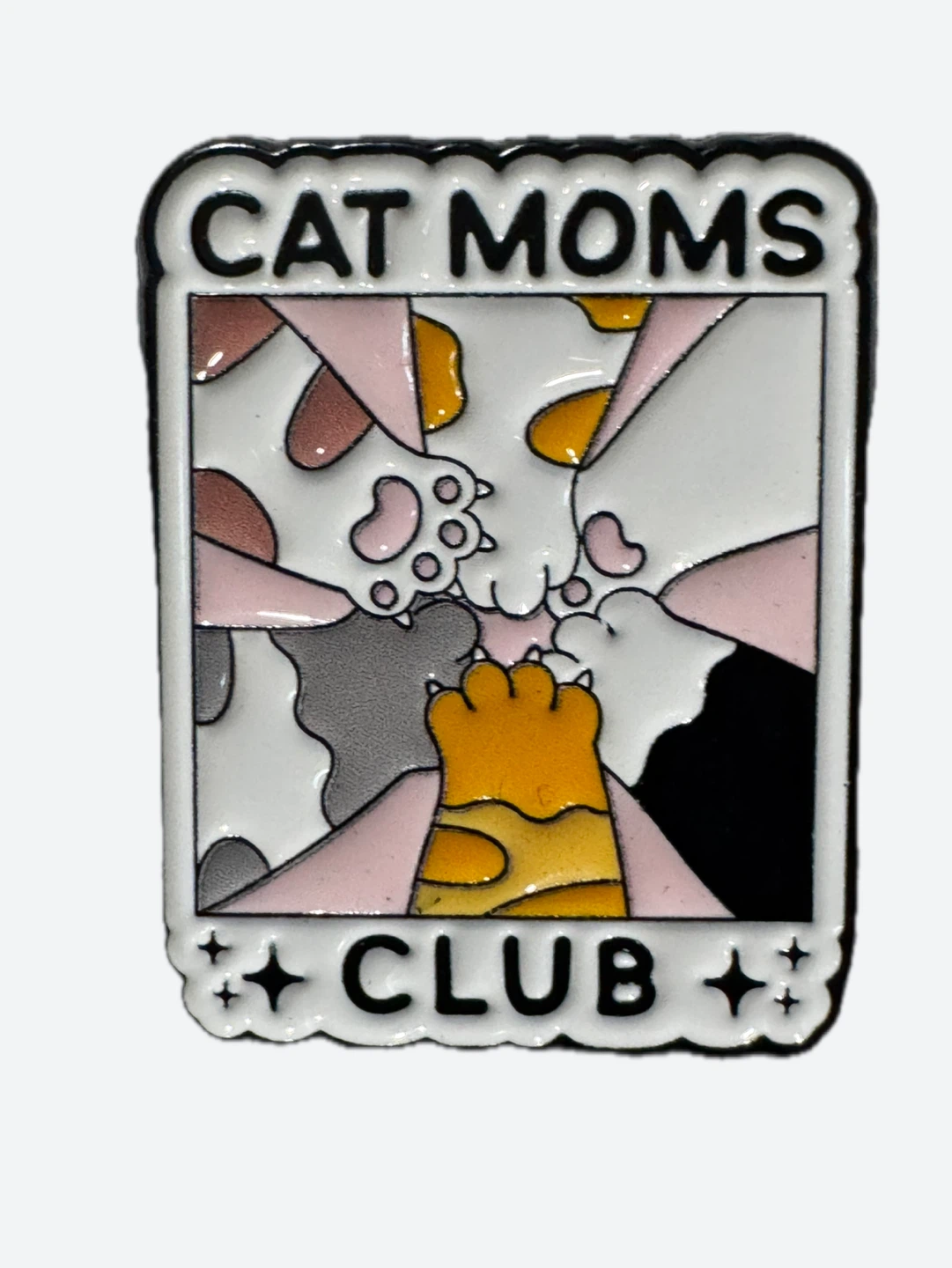 Cat Moms Club Enamel Pin