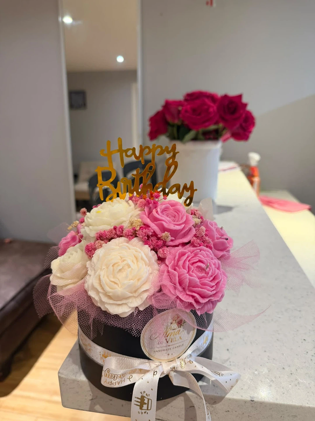 Alma de Vela Handmade Candle Flower Arrangements