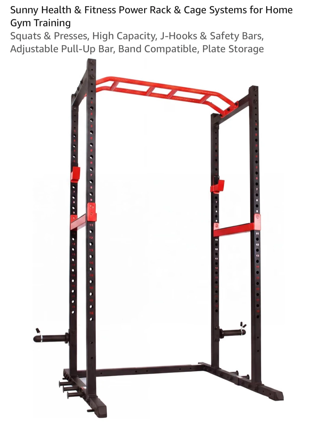 Sunny Health & Fitness Power Rack