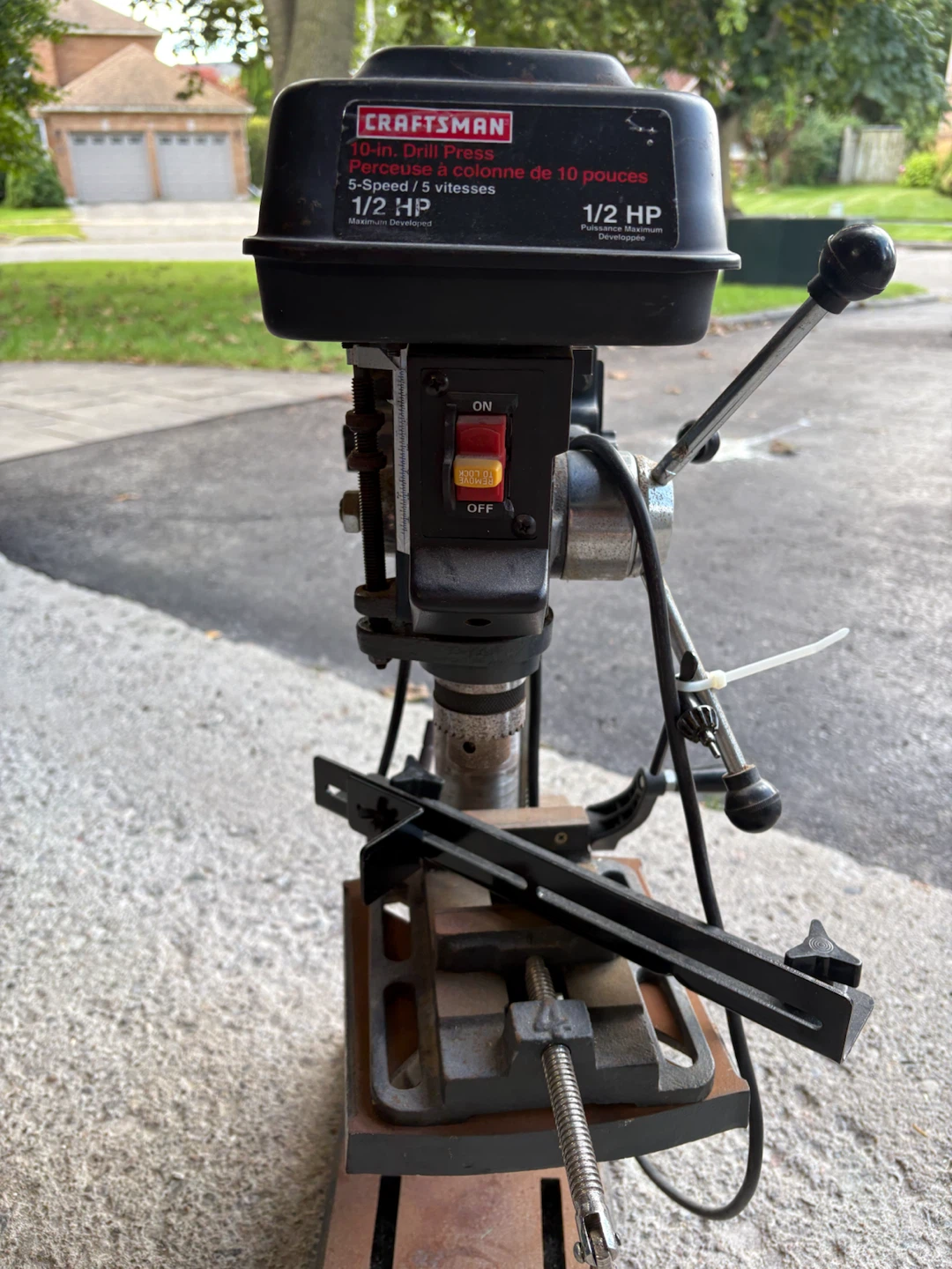 Craftsman 10-inch 5-Speed Drill Press