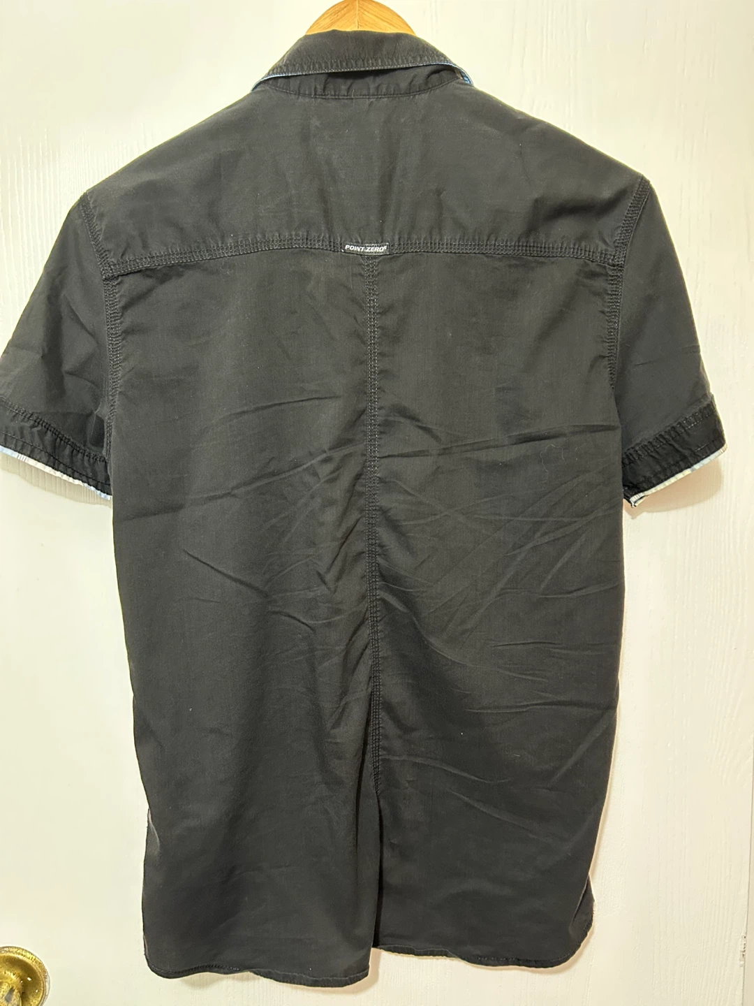 Point Zero Men's Short Sleeve Shirt - Black, Size S/P - photo 2