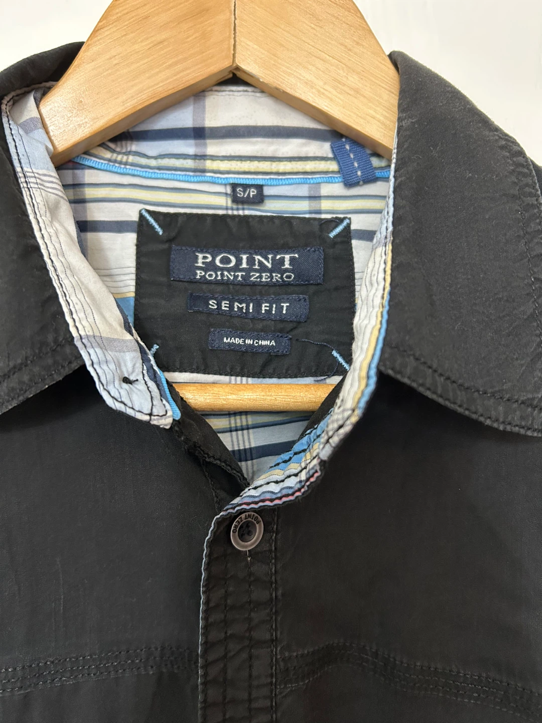 Point Zero Men's Short Sleeve Shirt - Black, Size S/P - photo 3
