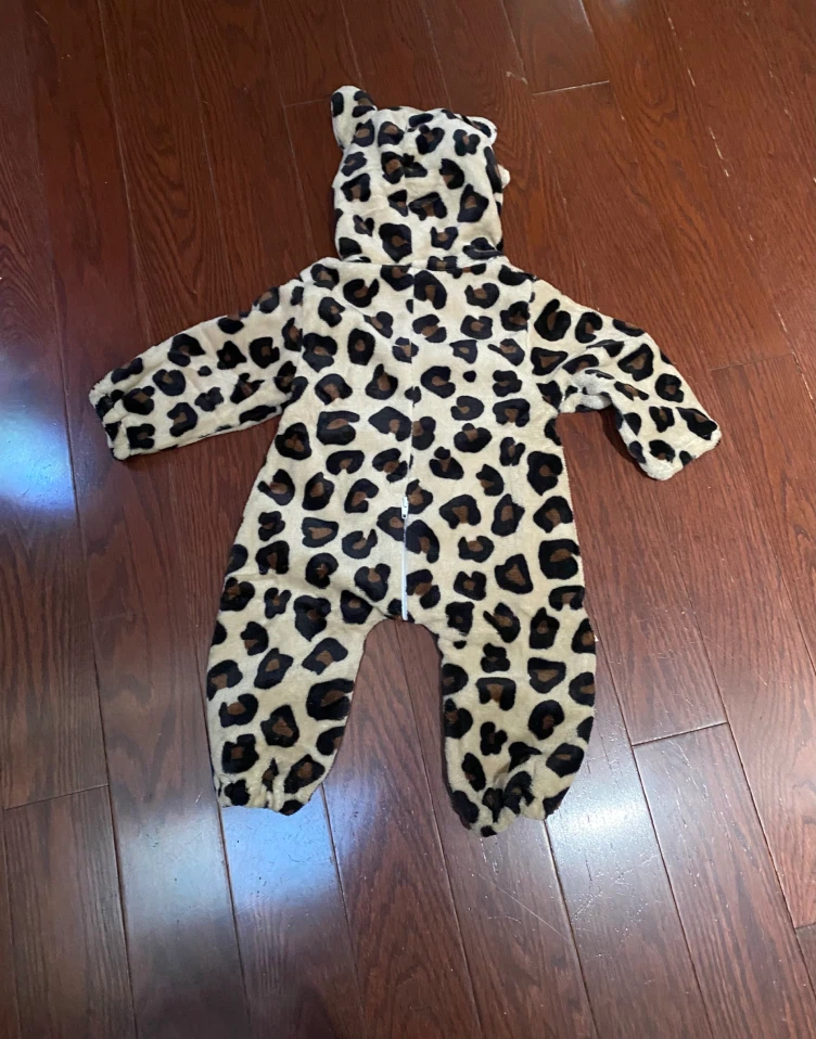 Q.C.W.Poppy Leopard Animal Onesie Size 80 - photo 5