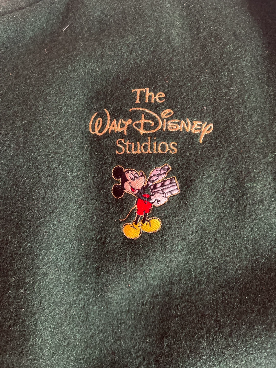 Vintage Limited Edition Disney Wool And Leather Bomber Jacket - photo 2
