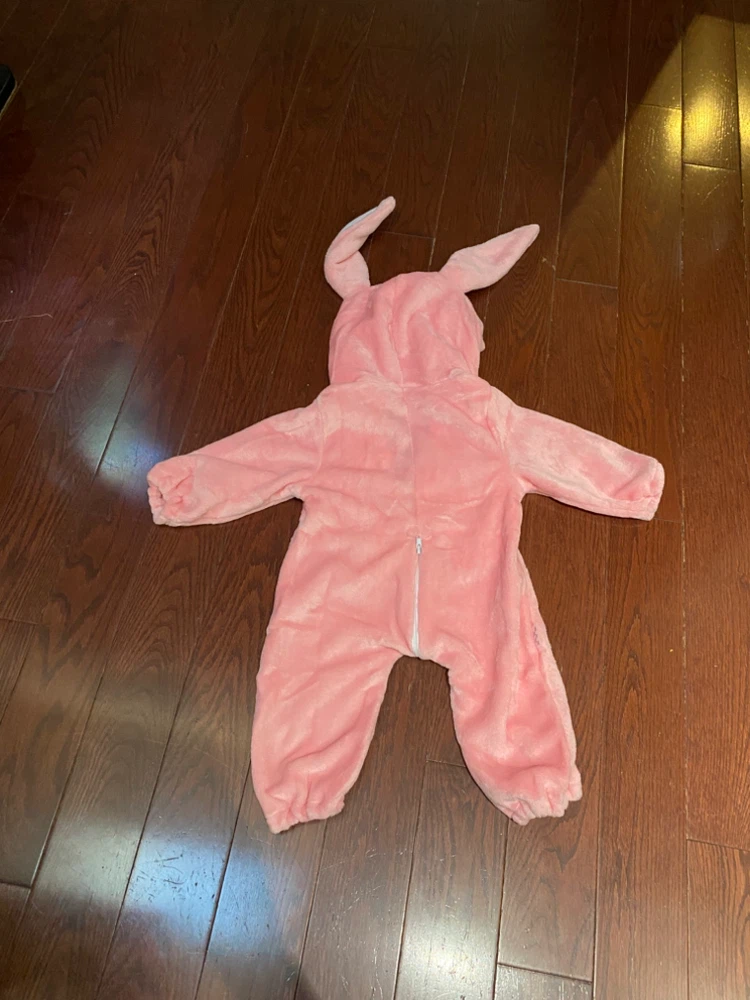 MivBuks Pink Rabbit Onesie Size 80 - photo 3