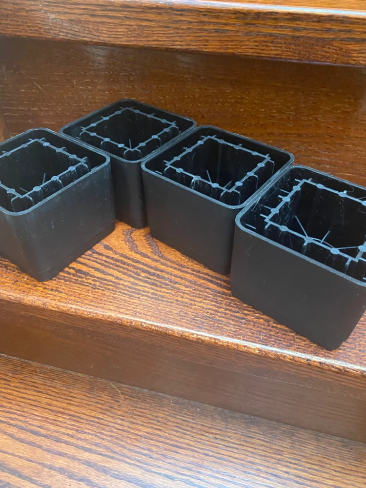 Ihomepark 3 Inch Bed Risers, Set of 4