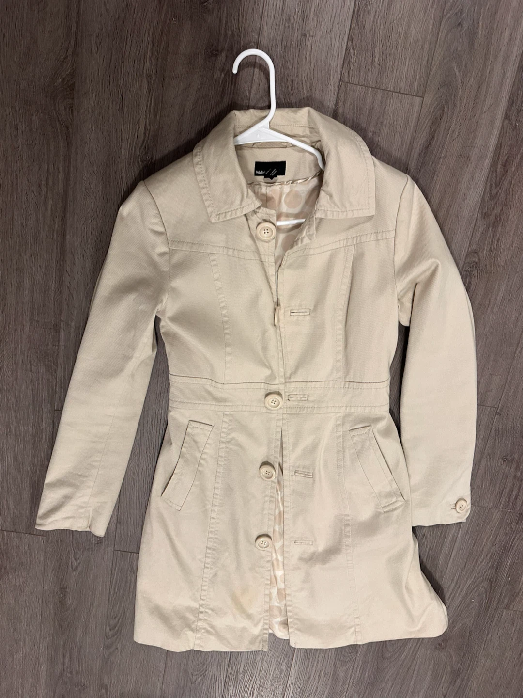 M&H Beige Trench Coat