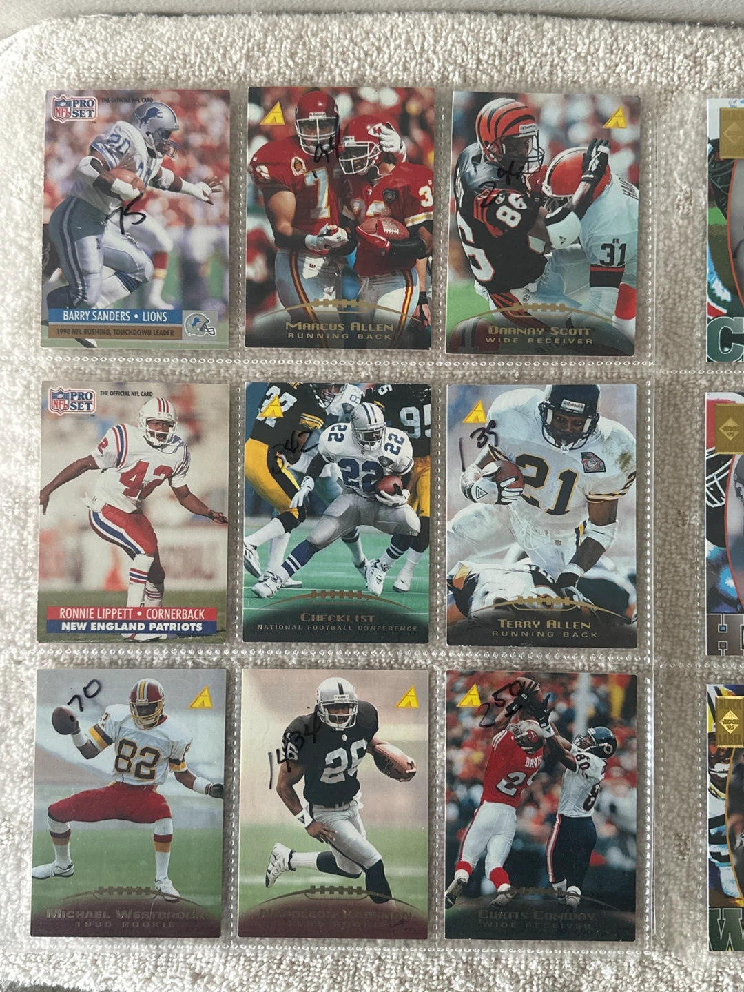Assorted NFL Football Trading Cards - photo 2