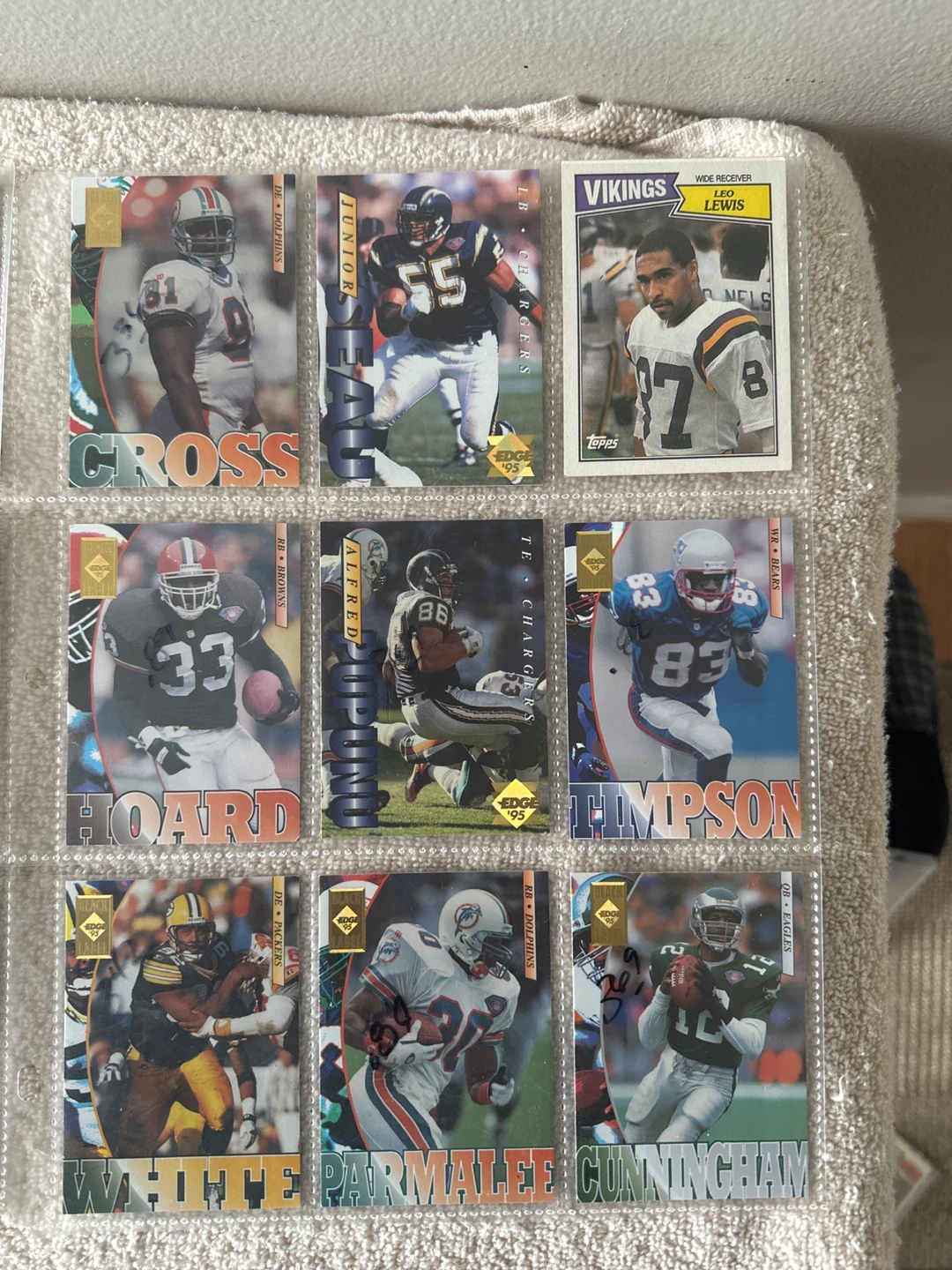 Assorted NFL Football Trading Cards - photo 3
