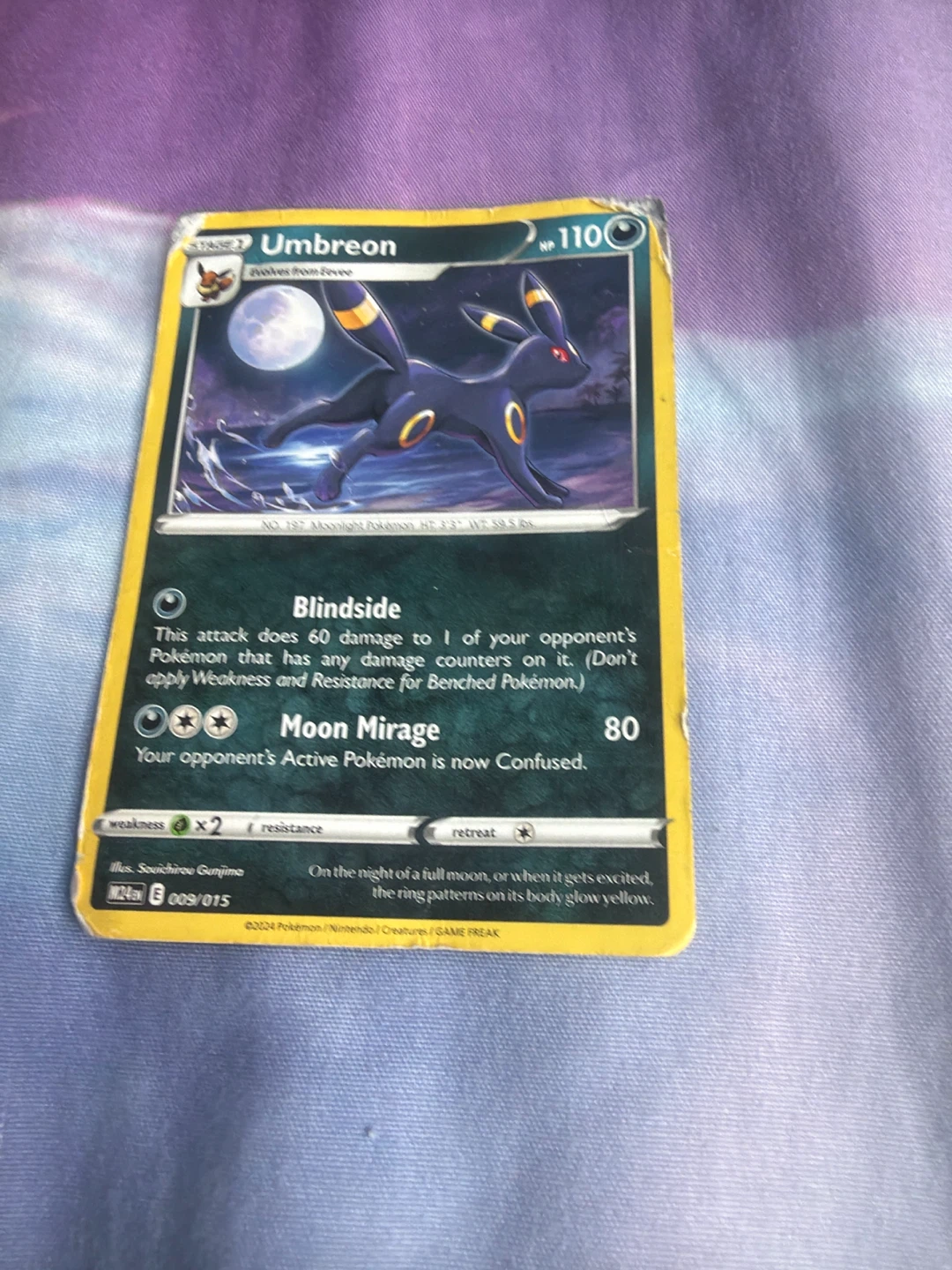 Umbreon Pokemon Trading Card