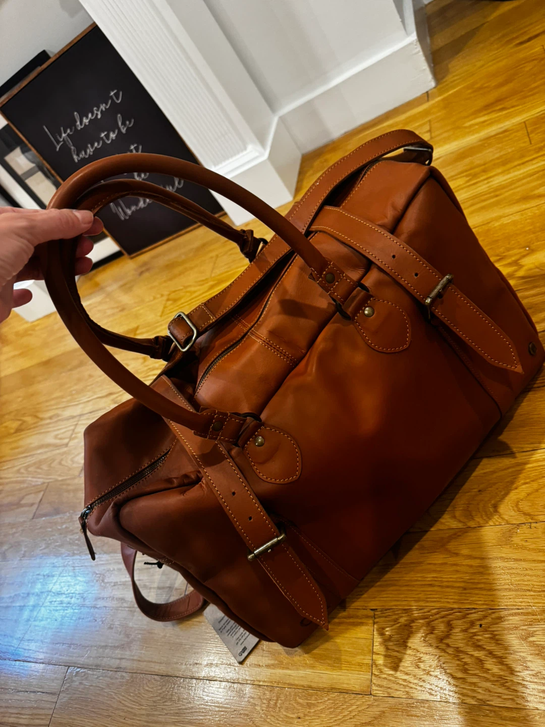 MAHI Leather Duffle Bag - photo 2