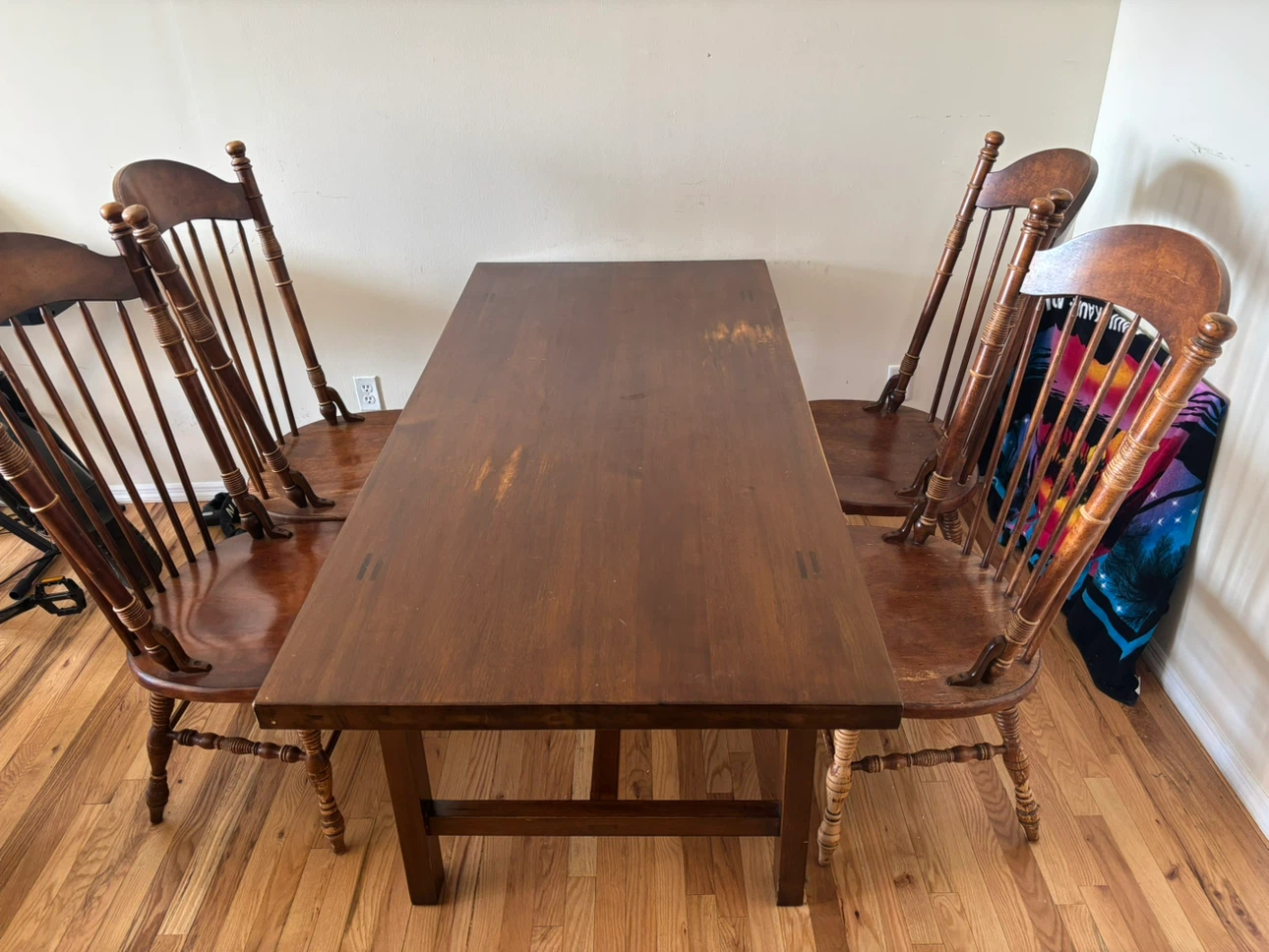 Solid Wood Table (chairs already sold) - photo 2