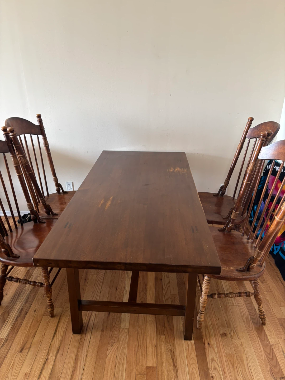 Solid Wood Table (chairs already sold) - photo 4