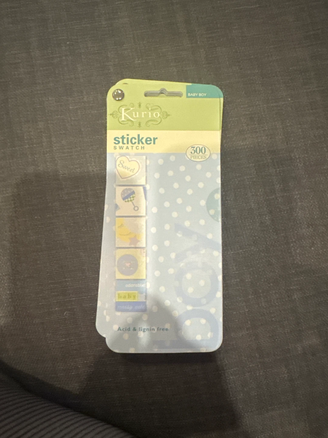 Kurio Baby Boy Sticker Swatch 300 Pieces