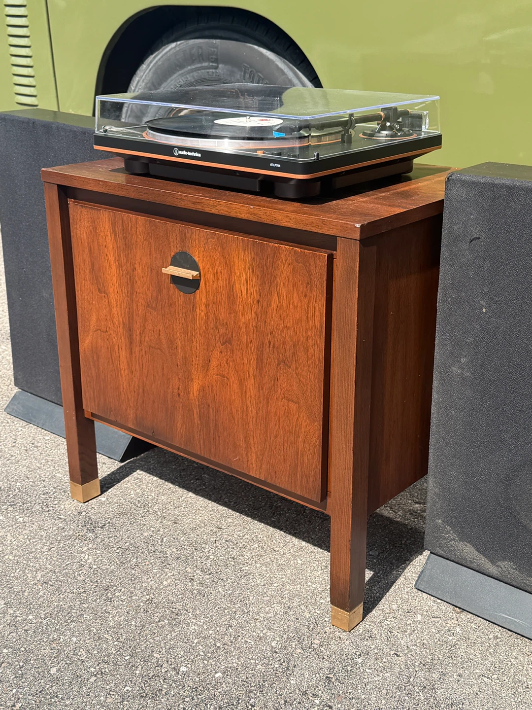 1970s MCM Record Cabinet - photo 2