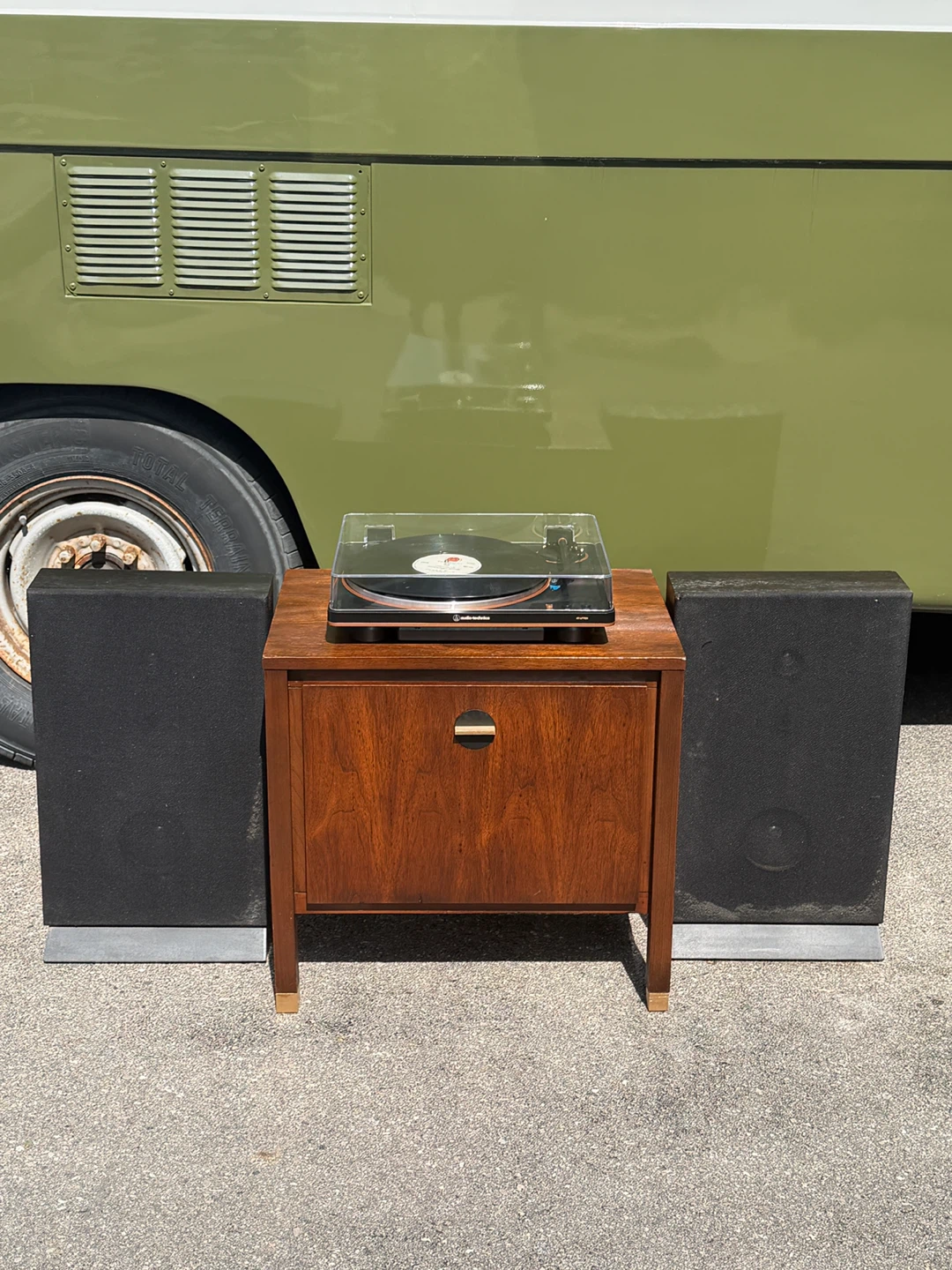 1970s MCM Record Cabinet - photo 4