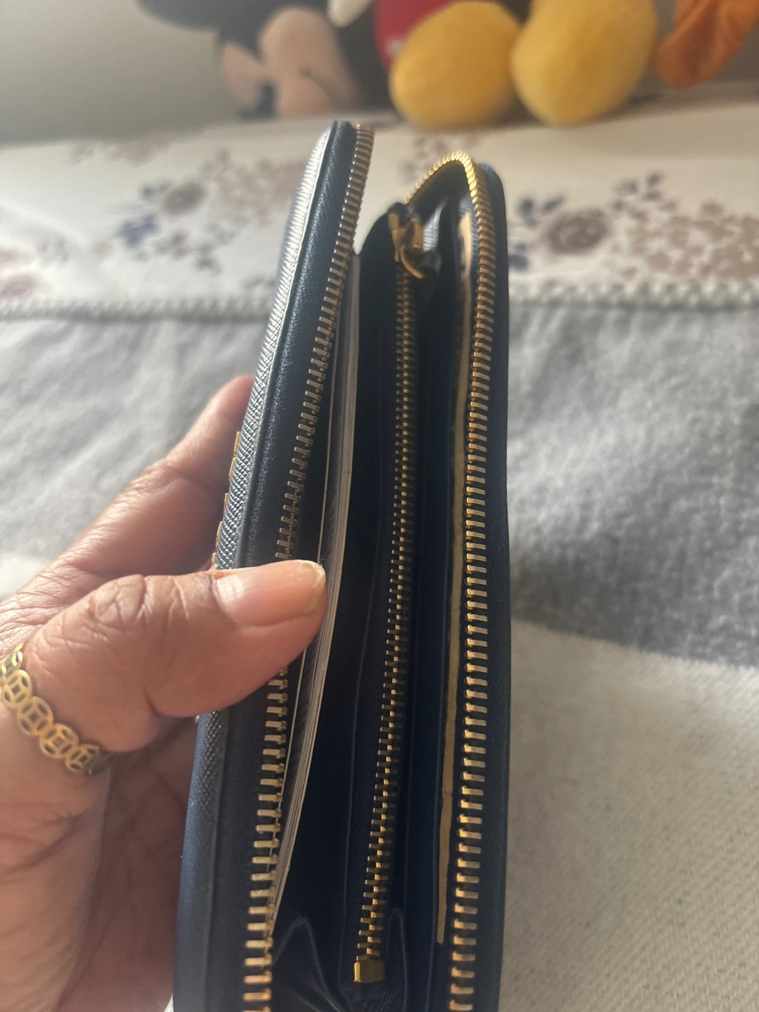 Prada Saffiano Leather Zip-Around Wallet - photo 5