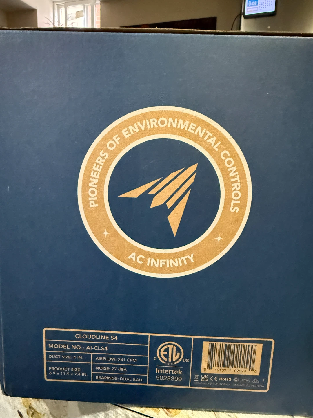 AC Infinity CLOUDLINE S4 Inline Fan - photo 5