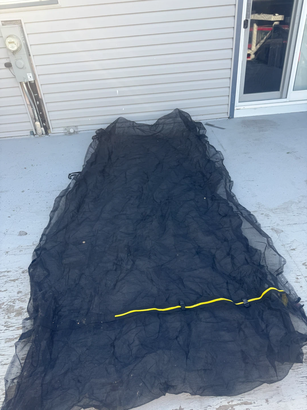Black Trampoline Safety Enclosure Net - photo 3