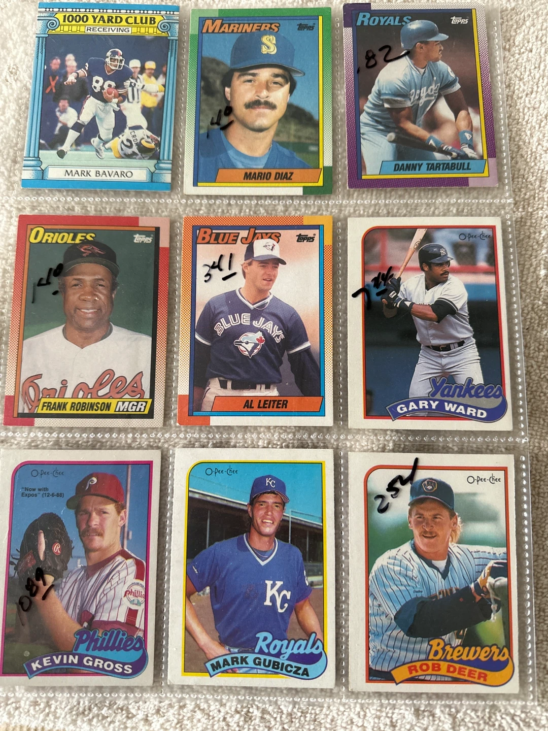 Collection of Vintage Baseball Trading Cards - photo 2