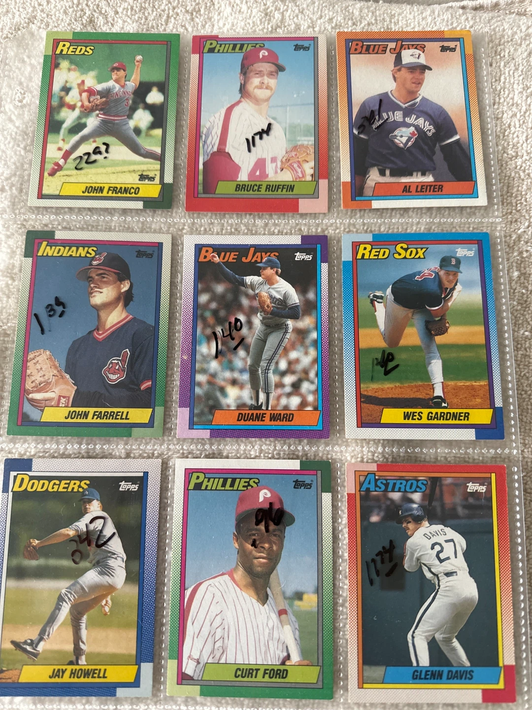 Collection of Vintage Baseball Trading Cards - photo 3