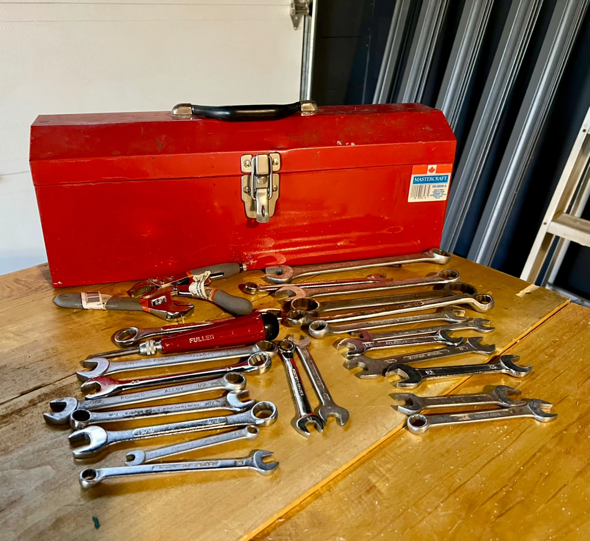 Mastercraft Toolbox with Assorted Wrenches - photo 2