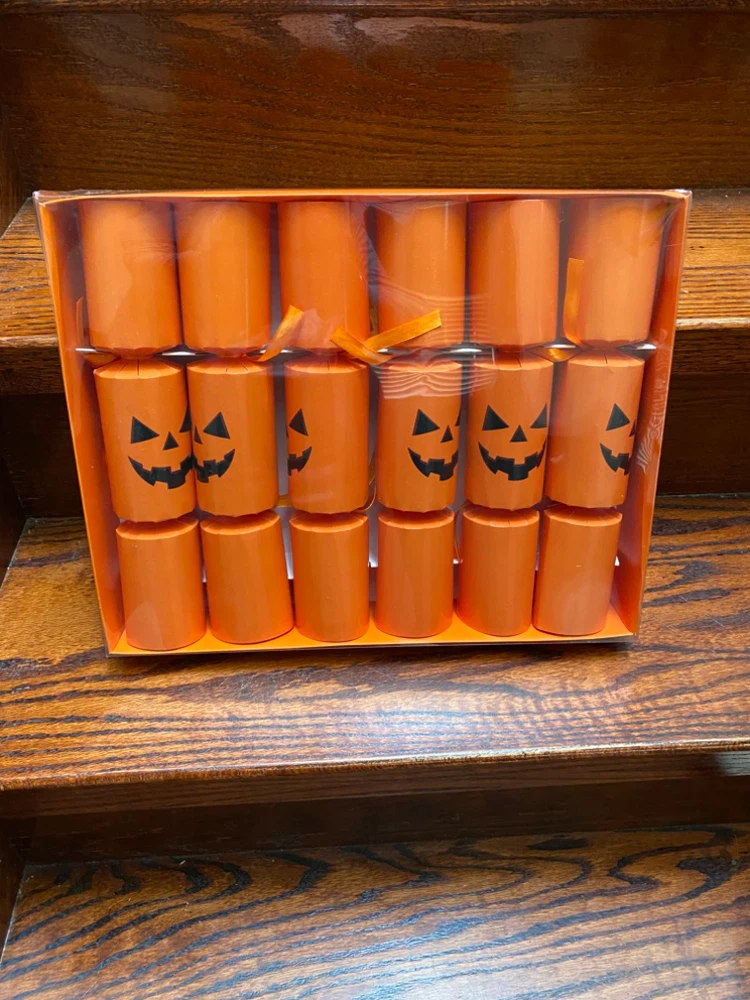 Halloween Jack-o'-lantern Party Crackers