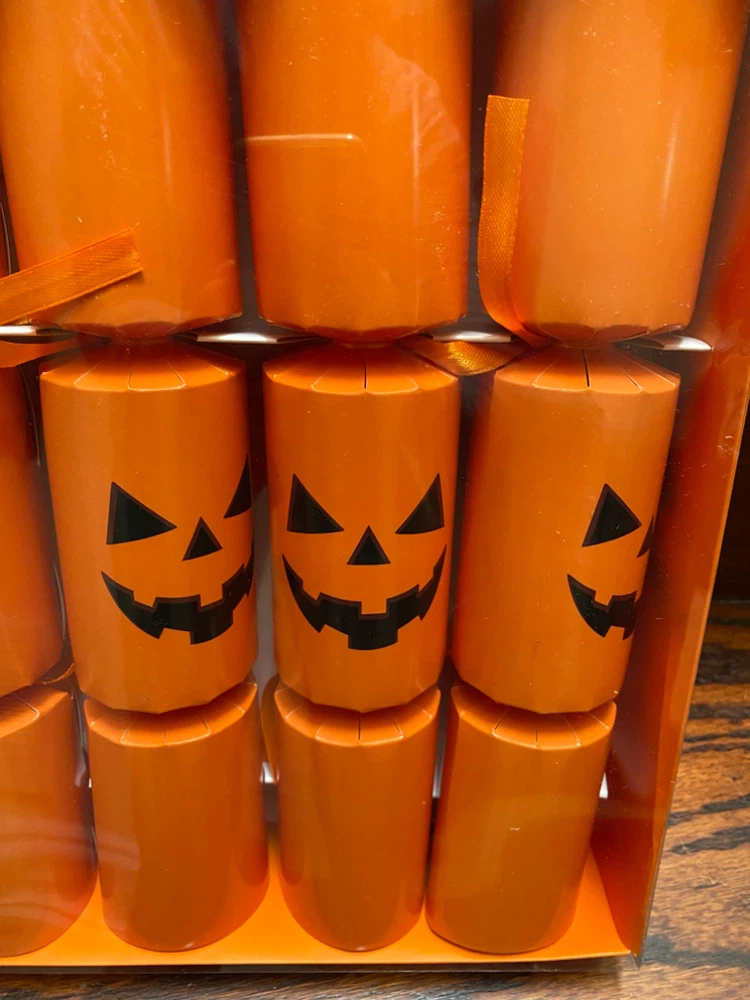 Halloween Jack-o'-lantern Party Crackers - photo 2
