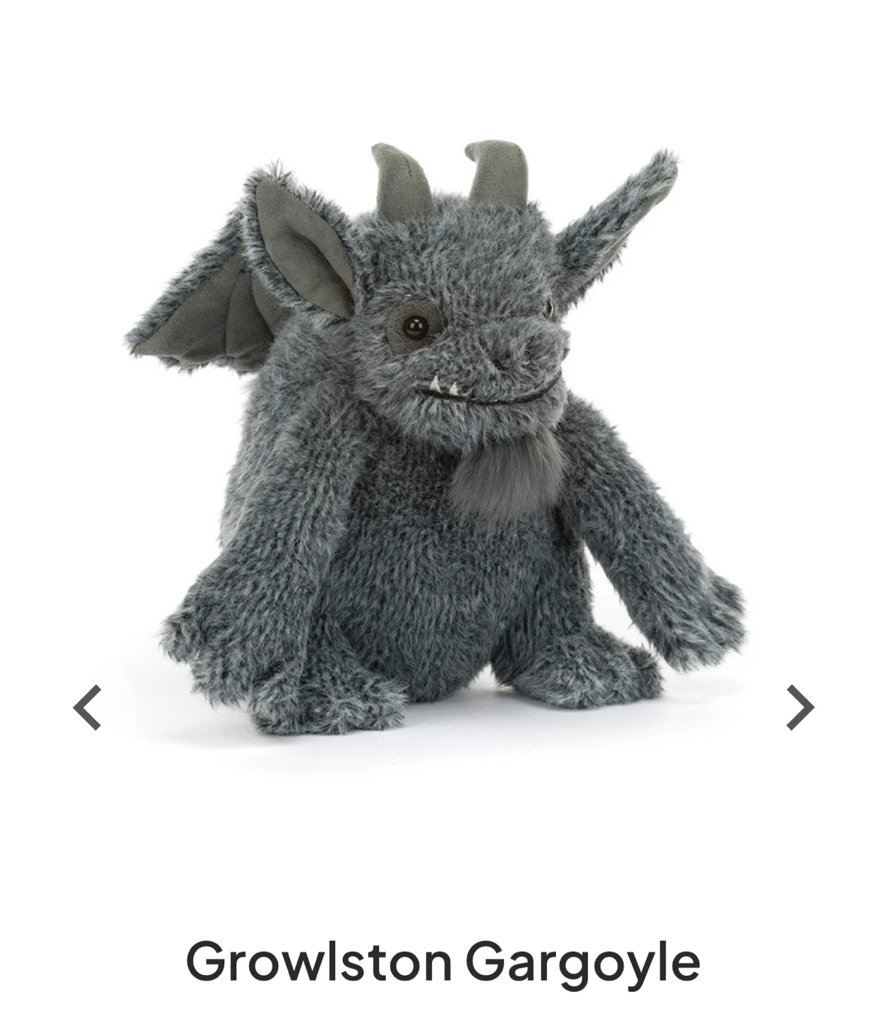 Jellycat Growlston Gargoyle Plush - photo 3