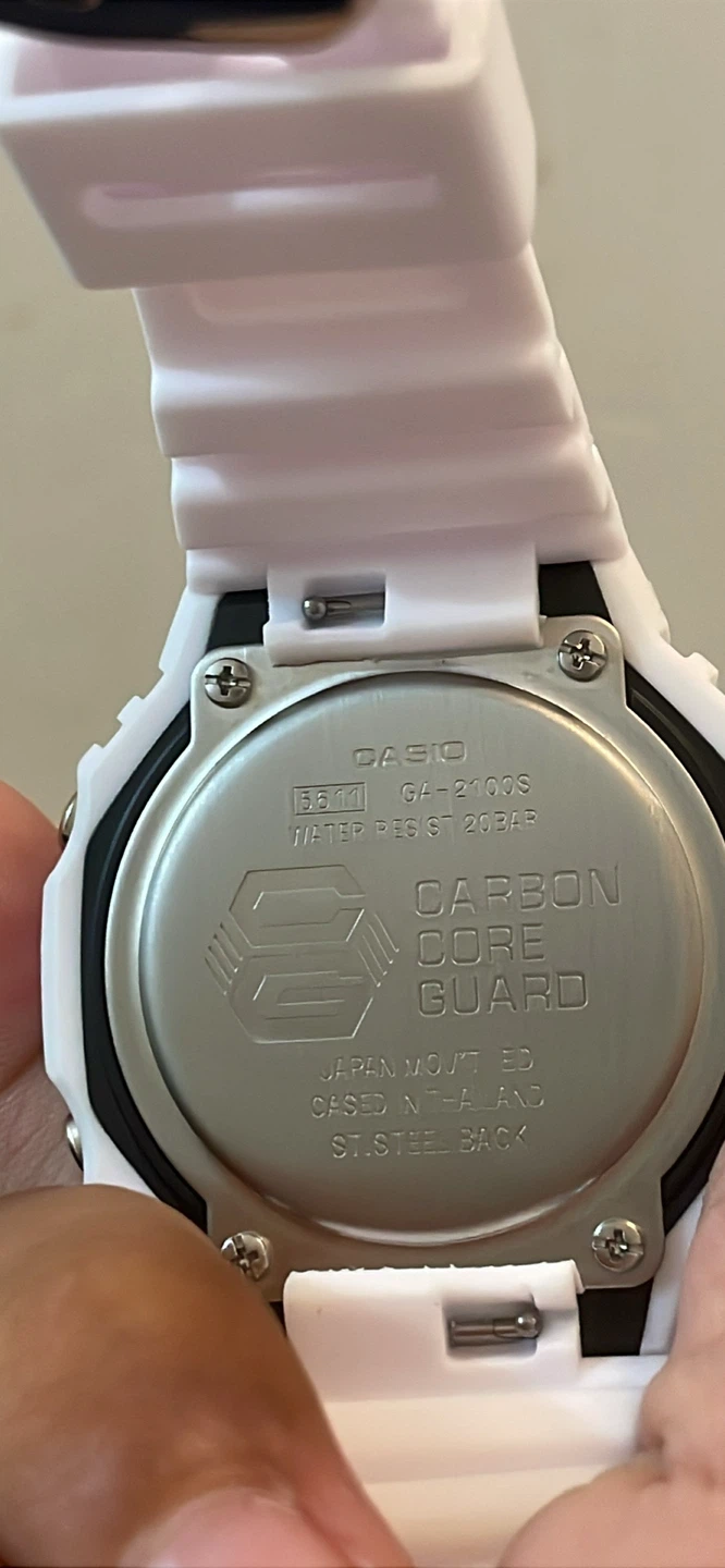 Casio G-Shock GA-2100S White Watch