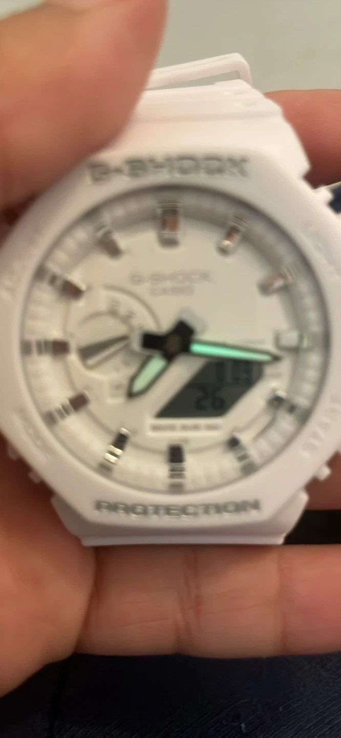 Casio G-Shock GA-2100S White Watch - photo 2