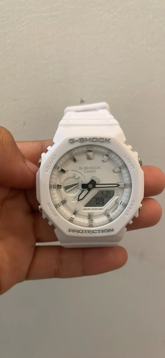 Casio G-Shock GA-2100S White Watch - photo 3