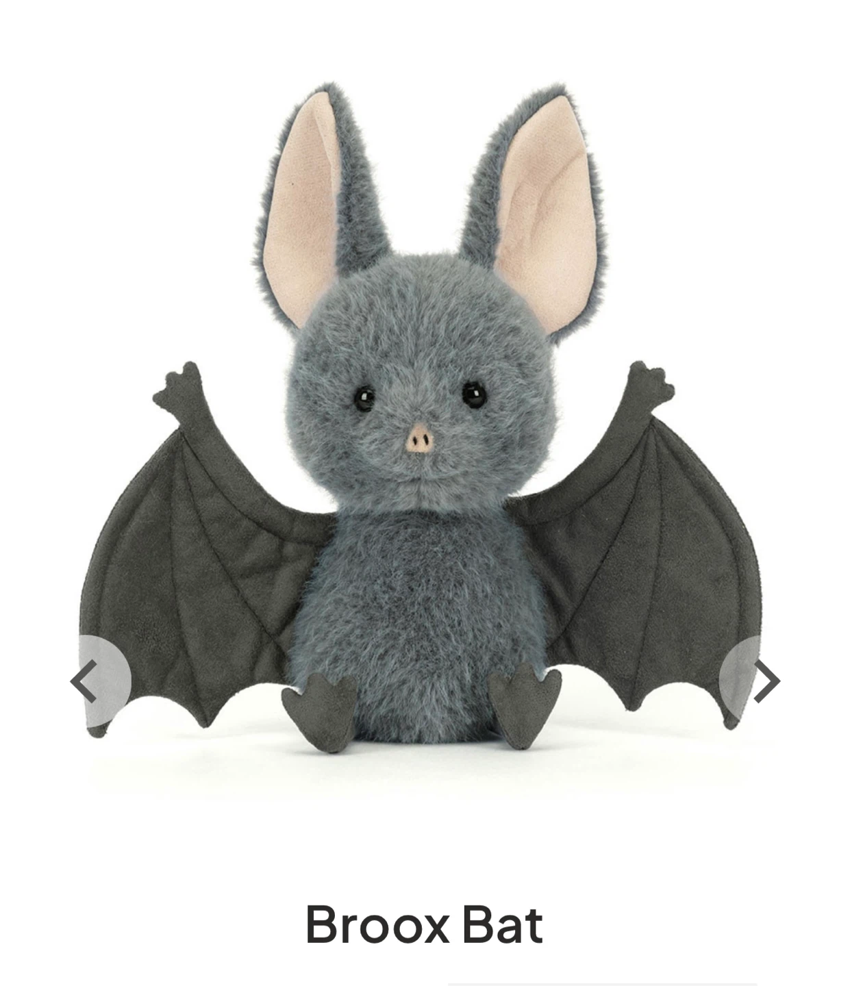 Jellycat Broox Bat Plush Toy - photo 2