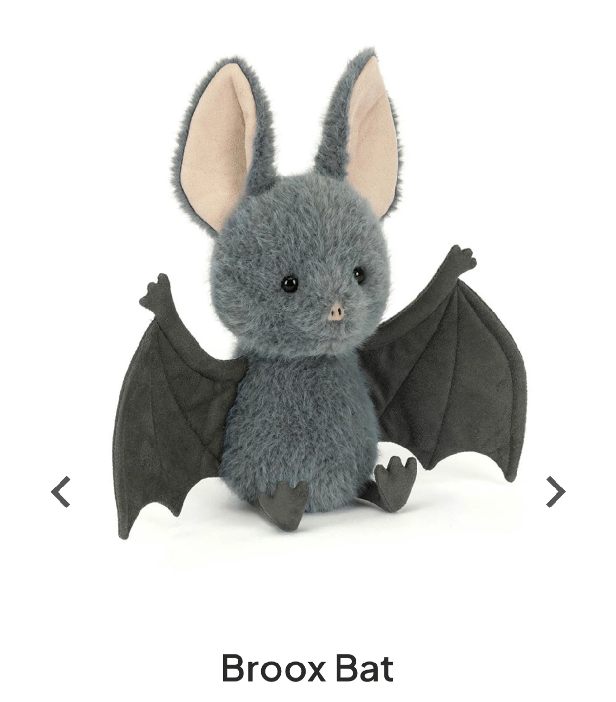 Jellycat Broox Bat Plush Toy - photo 3