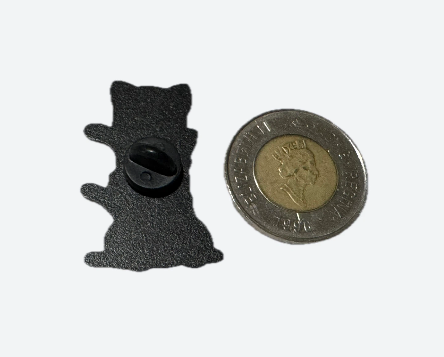 Stacked Kittens Enamel Pin - photo 3