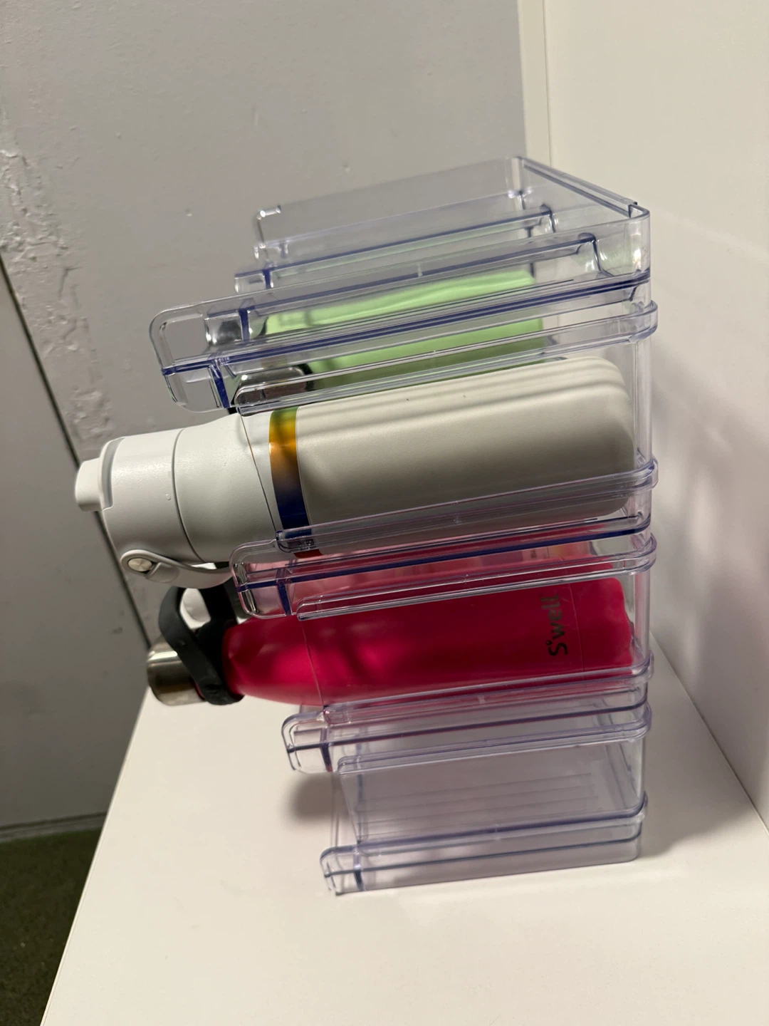 4-Tier Stackable Water Bottle Organizer – Holds 12 - photo 5
