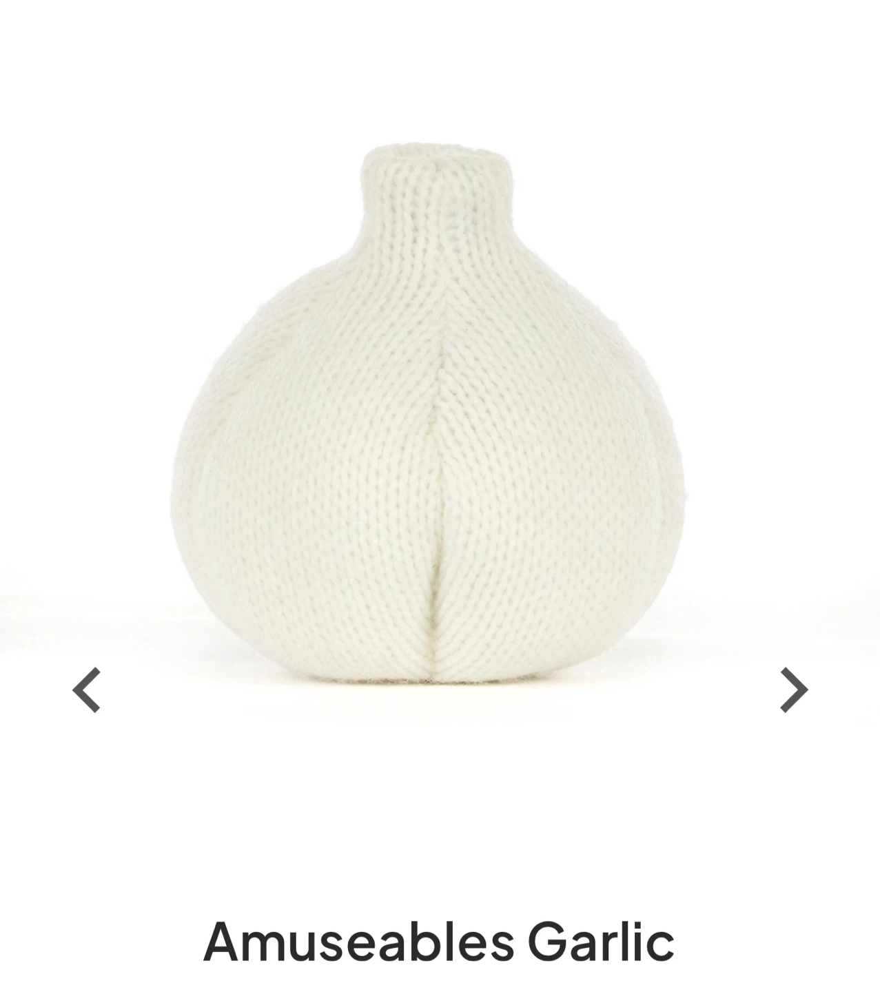 Jellycat Amuseables Garlic Plush - photo 5