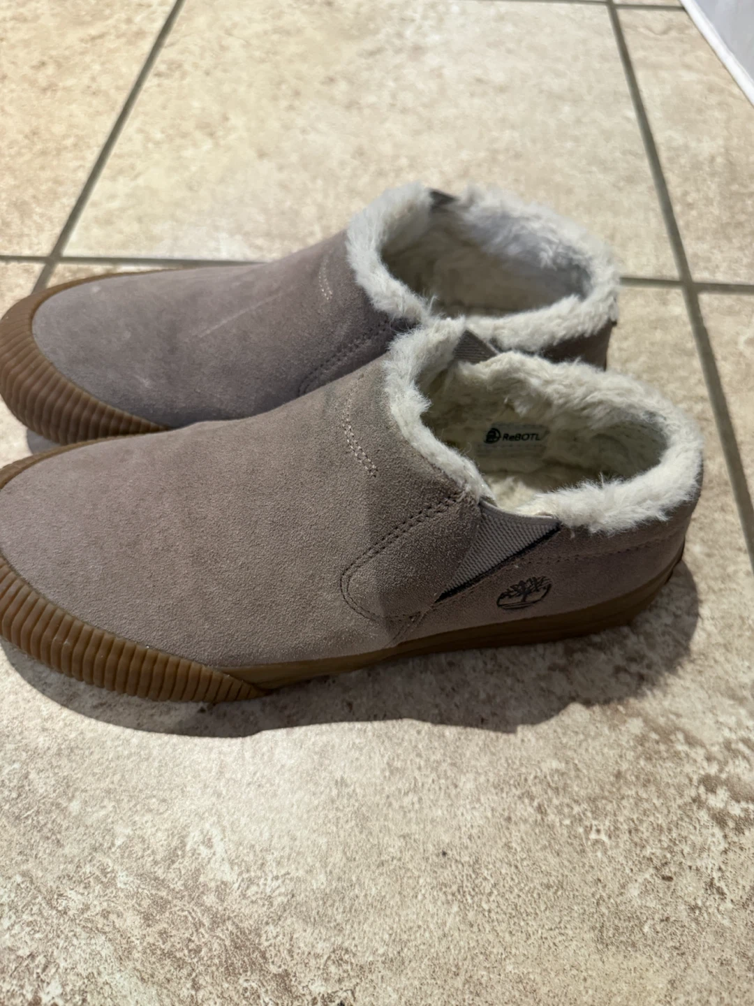 Timberland Faux Fur Slip-On Shoes - photo 2