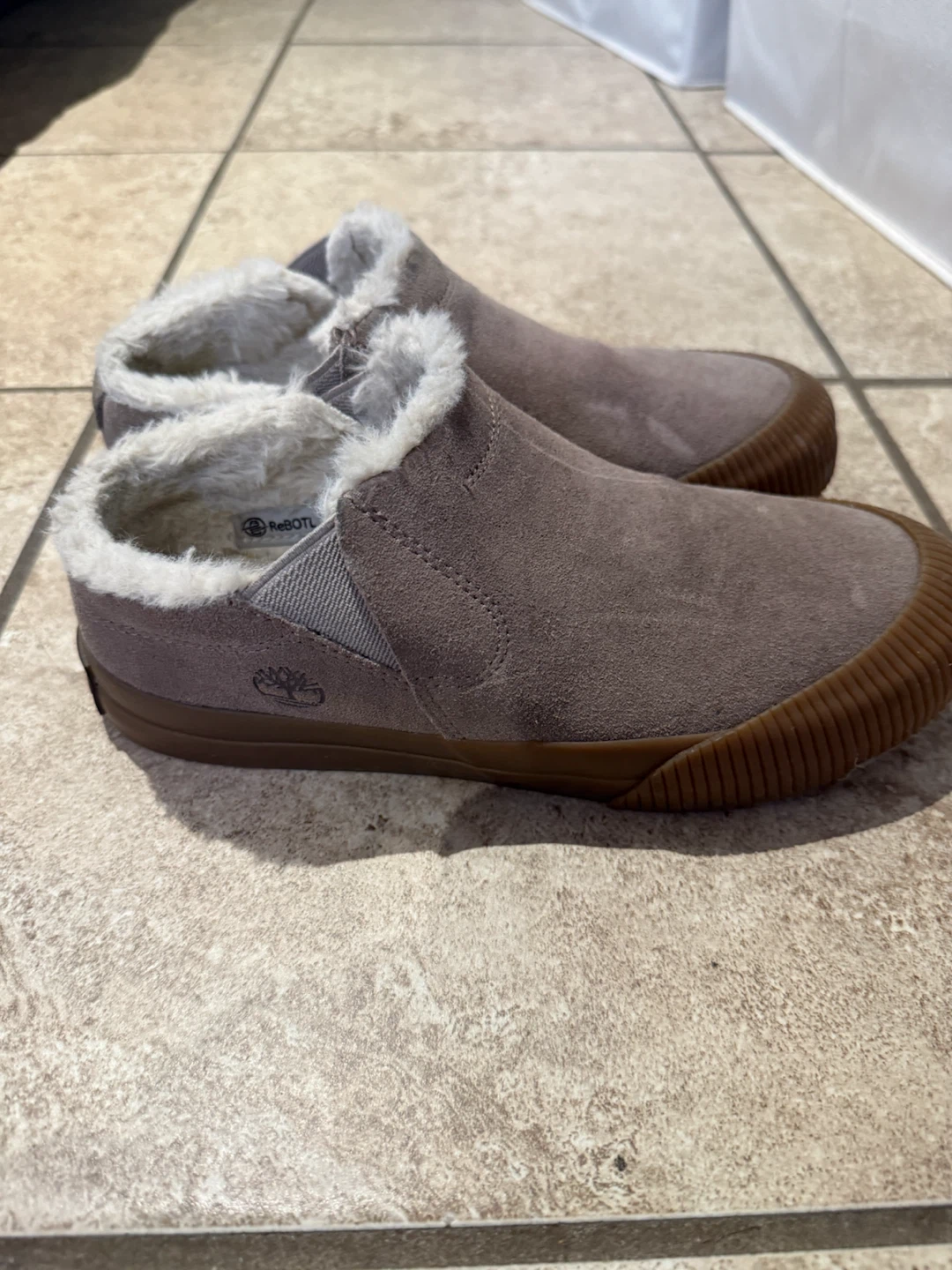 Timberland Faux Fur Slip-On Shoes - photo 5